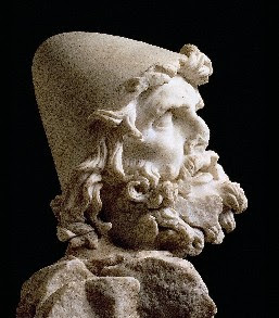 Odysseus beeld in Sperlonga