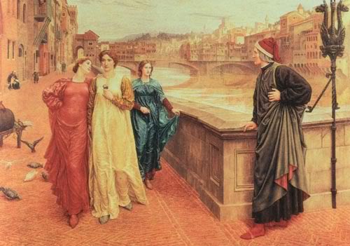 Dante ontmoet Beatrice