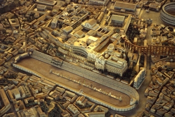 Model van het Circus Maximus