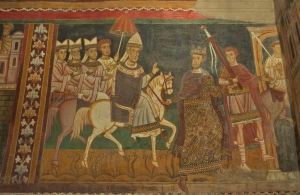 Fresco in de Silvesterkapel